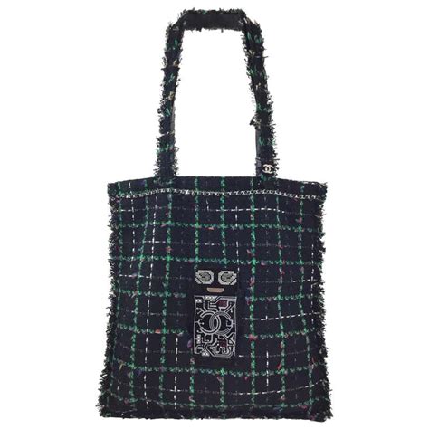 chanel tweed shopping bag|chanel shopping tote price.